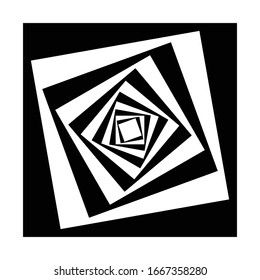 Shape with rotation, tiwrl effect 