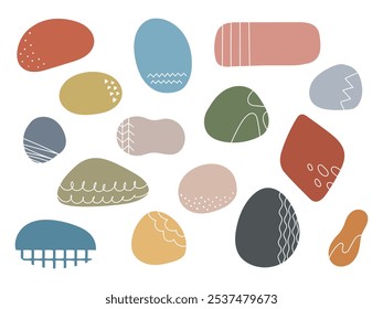 Shape set from various earths