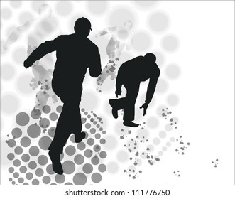 shape (silhouette of a man)