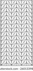 Shape Structure: A design featuring butterfly-shaped cutouts, either as individual elements or in a repeating pattern