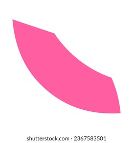 Estilo de forma de papel cortado. Ilustración vectorial.