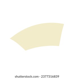 Shape style paper cut. Vector illustration.