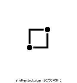 Símbolo de forma icono simple ilustración perfecta