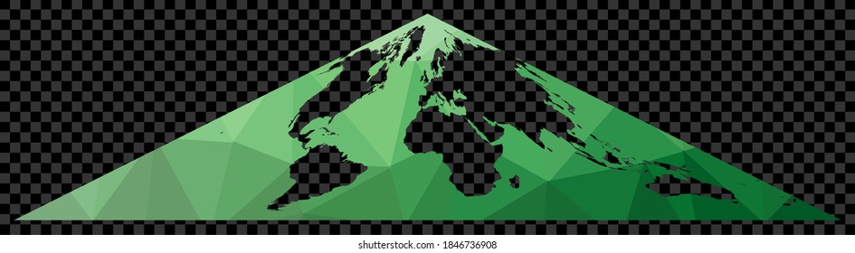 Forma de Taiwán en el contexto de los países vecinos. País resaltado con color rojo en el mapa del mundo. Plantilla de mapa de Taiwán. Ilustración vectorial.