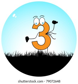 shape three on field