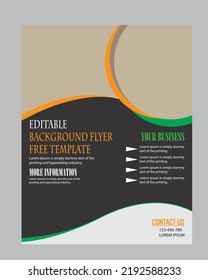 forma utilizada para el diseño de afiches comerciales, folleto de la empresa de TI,