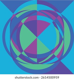 Shape Variety Seamless Vector Pattern Design
