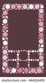  shape vector design by color point