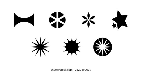 Shape Vector Illustration Clip Art Element Set