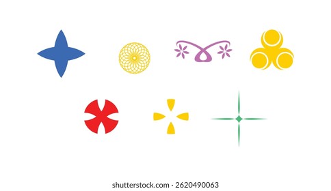 Shape Vector Illustration Clip Art Element Set