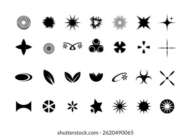 Shape Vector Illustration Clip Art Element Set