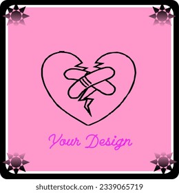 Formvektor. Liebe Illustration. Design für Valentinstag-Kartenhintergrund. Web-Symbol, Symbol, Zeichen. Romantische Hochzeitseinladung. Kunstskizze. rote grafische Zeichnung einzeln auf Rosa.