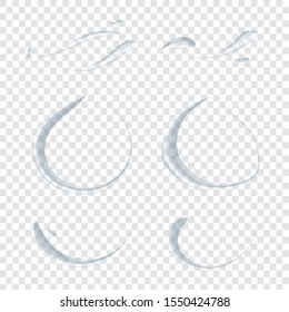 A shape of water drops vector on transparency background, Glass bubble drop condensation elements