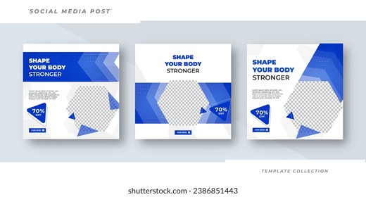 Shape your body Fitness gym social media post banner template, gym, Workout, fitness and Sports social media post banner, fitness gym social media post banner design.