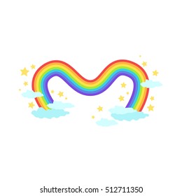 Shaped Rainbow Icon