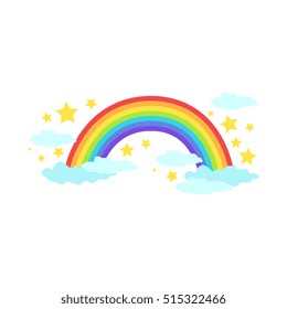 Shaped Rainbow Icon