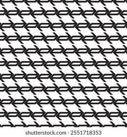 The shapes are arranged in a grid-like fashion, forming rows and columns with precise alignment.