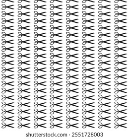  The shapes are arranged in a grid-like fashion, forming rows and columns with precise alignment.