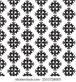  The shapes are arranged in a grid-like fashion, forming rows and columns with precise alignment.