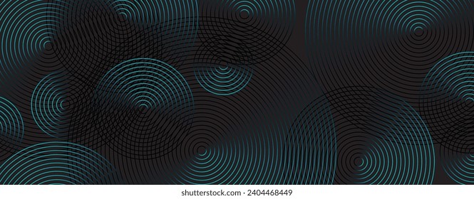 Shapes created with lines in the space. Creative neon colors. Modern abstract background.