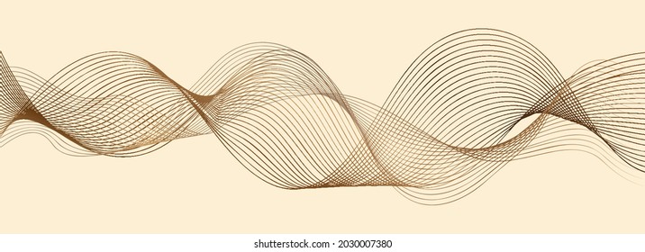 Formas creadas con líneas en el espacio. Fondo abstracto moderno.