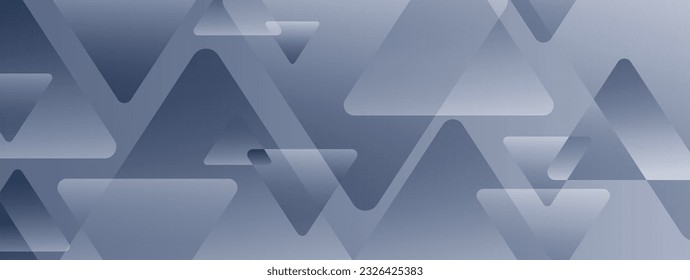 Shapes created with lines in the space. Modern abstract background.