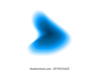Shapes Deep Blue Color Object Design