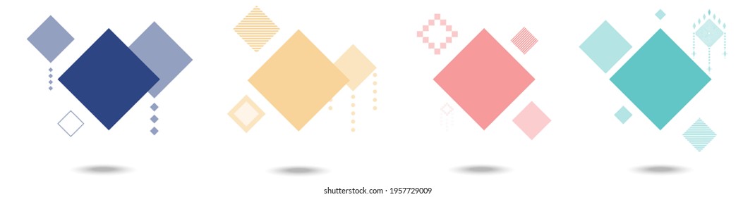 Shapes design element abstract liquid gradient geometric modern.blue liquid stain and violet geometric.Abstract liquid shape. Fluid design.Isolated gradient waves with geometric line,colourful vector