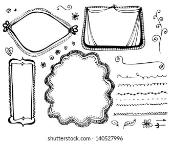 shapes doodle white draw layout and design part shapes doodle white straight classical vegetation star community teamwork black edge stack single leaf sign heart set announcement messy science curve c