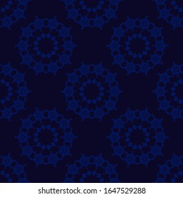 Shapes with hatching. Ethnic boho ornament. Seamless pattern. Tribal motif. Vector illustration for web design or print.