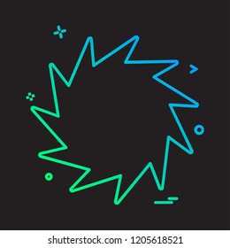 Shapes icon design vector 