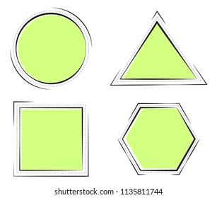 shapes info graphic