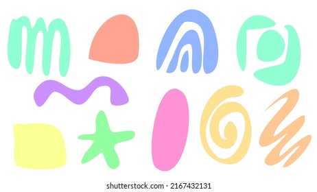 shapes multicolored random angular geometric abstract art  random geometry  vector illustration