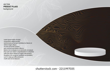 shapes and nature background  paper illustration  wood texture and 3d paper.