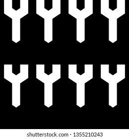 Shapes ornament. Figures pattern. Forms background. Tribal wallpaper. Ethnic image. Folk backdrop. Geometric motif. Digital paper, web design, textile print. Seamless vector