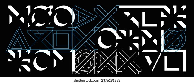 Shapes pattern, home textiles, fabrics, mugs, wallpapers, mural, interiors, notebook design, school bag design, clothing design, t-shirt design, patterns