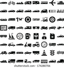 Shapes of transport sector