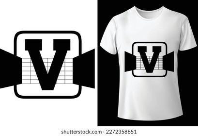 A shape...........Typography custom T-shirt design