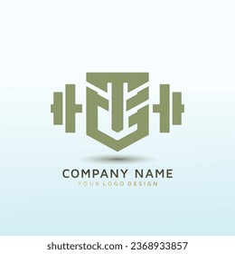 Diseño del futuro de la marca táctica Gym Gear logo GT