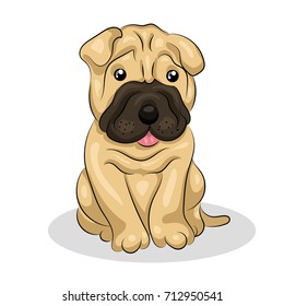 shar pei dog