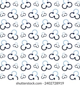 Share abstract cute seamless repeating pattern vector illustration