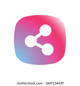 botón Compartir - Icono de aplicación