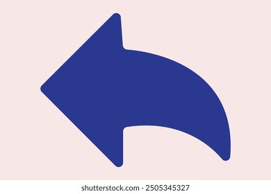 Share arrow button. Reply vector sign. Message reply icon. Publish arrow symbol.