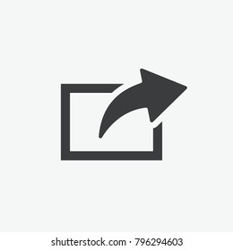 Share Arrow Vector Icon