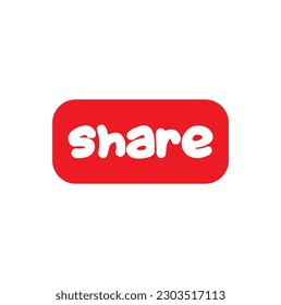 share bottom on white background
