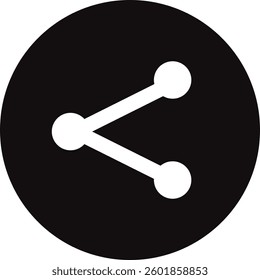 Share button arrow icon. Send symbol. Right arrow vector illustration. Share arrow sign. 