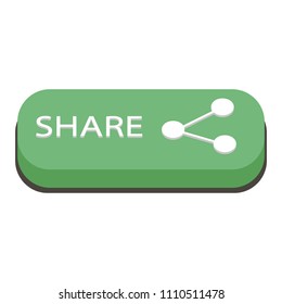 share button. vector