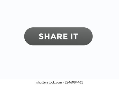 share it button vectors.sign label speech bubble share it
