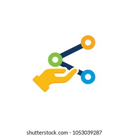 Share Care Logo Icon Design