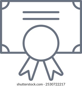 Diseño de icono de certificado de Compartir para Uso comercial personal